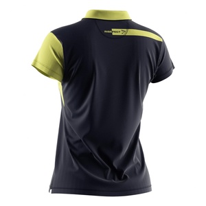 เสื้อโปโลกอล์ฟแขนสั้นสำหรับผู้หญิง แห้งเร็ว ระบายอากาศได้ดี ชุดกีฬาทันสมัย สีสันตัดกัน เหมาะสำหรับใส่ลำลองกลางแจ้ง - Product Image 6