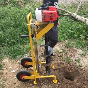 <span class=keywords><strong>Mini</strong></span> Đào Công cụ 1-người Trái Đất khoan máy bài lỗ Digger với 6 ''8'' đào khoan khoan bit - Product Image 5