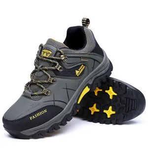 Low Price Waterproof Outdoor Zapatillas Trekking Comfortable Sport Hiking Shoes For Men