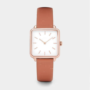 Harajuku Girlfriends Tendance Europe Hommes et Femmes Montre Simple Étudiant Montre Personnalisée Carré Petit Paragraphe Montre - Product Image 1