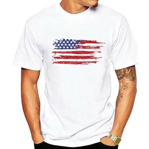 Camiseta transpirable de secado rápido para hombre Diseño 3D personalizado-Top de verano atlético de 100% algodón - Product Image 2