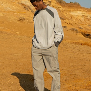 <b>Lightweight</b> Breathable Zip-up Safari Outdoor <b>Jackets</b> Quick Dry Anorak for <b>Running</b> Cycling Hiking-Windbreaker Coat Stand Collar - Product Image 3