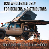 Remaco Overlanding Gear Vente en gros Réservoir d'eau portable en aluminium pressurisé étanche de 4,8 gallons (18-36 L) pour le camping 4x4
