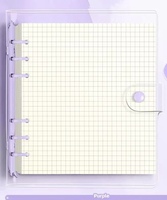 A5-A6Transparent PVC classeur organisateur thermique spirale lié feuilles mobiles couverture de livre Budget planificateur d'argent organisateur de cadeaux