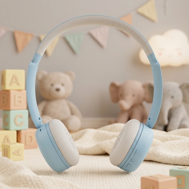 Active Noise Cancelling BT Headphones for Kids Wireless Music Safe Ear