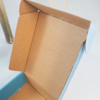 Boîte d'emballage personnalisée pour e-commerce, boîte de protection pour envoi postal, boîte en carton ondulé pour expédition aérienne