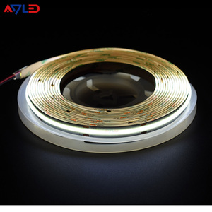 Bande LED COB souple haute densité pour intérieur et extérieur, 12V 24V, flexible, 8mm, 528 LED/m, 10W/m, éclairage commercial - Product Image 2