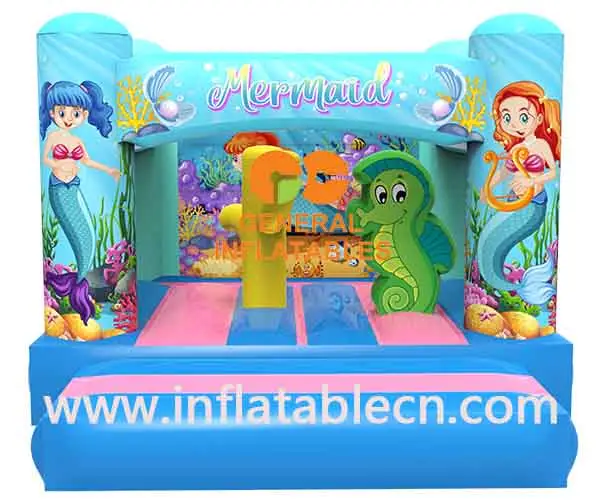 princess bounce house inflatable castle moonwalk little mermaid kids jumping inflatable bounce party for sale