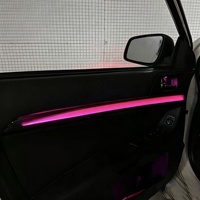 Kit d'éclairage ambiant dynamique pour voiture SJC, 64 couleurs, ciel étoilé, LED, décoration intérieure, lampe d'ambiance pour Mitsubishi Lancer EX 2009-2016
