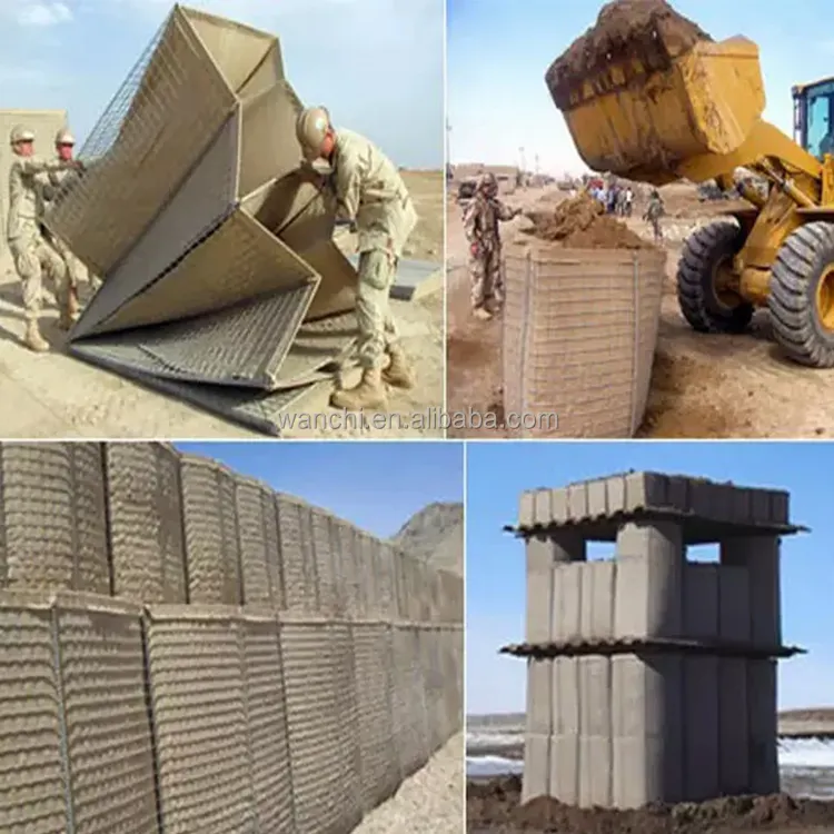 China factory price good selling bastion Barrier wall/defensive barrier