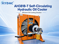Refroidisseur d'huile hydraulique en aluminium KYDAC KY600 OEM AH3818 avec ventilateur, moteur, pompe et filtre pour systèmes hydrauliques industriels