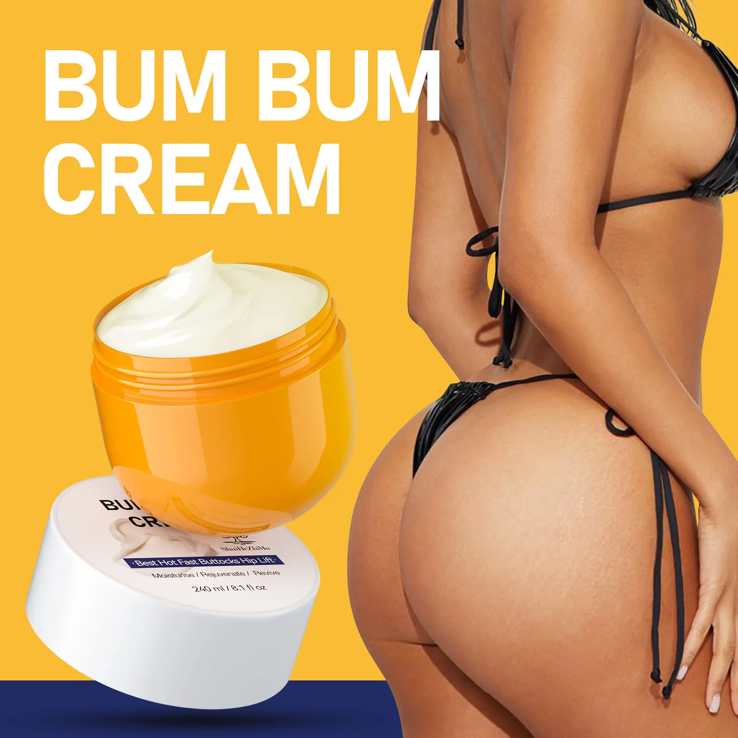 Creme de massagem para quadris e seios, creme de beleza para aumentar as nádegas, creme orgânico para aumentar o corpo, creme para levantar o bumbum