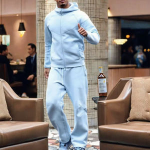 Tech Fleece Designers Veste Hommes NOCTA Jogger Épissage Couleur Style Zip up Hoodies Formation 2pcs Sportswear Hommes Survêtement - Product Image 1