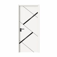 Porte d'entrée résidentielle classique et moderne, design de porte de maison, isolation intérieure, résistance à l'usure, porte intérieure en bois massif
