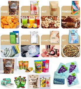 Custom Printed Zipper Packaging Bags Sweets Snacks Candy Ziplock Bags Food Packaging Stand up <strong>Pouches</strong> - Product Image 4