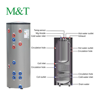 Bsci/ Ce /Wars Rohs/Filigrane Certificat Pompe À Chaleur Électrique Chaudières Pompe À Chaleur Chauffe-Eau Réservoir En Acier Inoxydable Dhw Réservoir