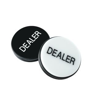 Lucky YH — boutons de <span class=keywords><strong>Poker</strong></span> en acrylique, 75x20mm, accessoires de Table de jeu Texas, Transparent, prix d'usine - Product Image 1