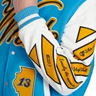 Veste de baseball brodée de boutons personnalisée 2024 pour hommes Veste de baseball décontractée en cuir rétro avec logo brodé Vêtements pour hommes - Product Image 4