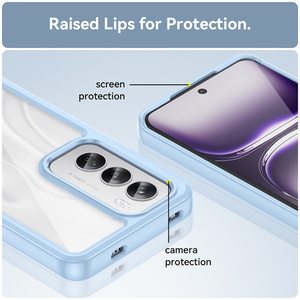 Étui de téléphone portable transparent en acrylique pour <span class=keywords><strong>Oppo</strong></span> Reno15F/15 Pro/15/14 Pro/14/13, <span class=keywords><strong>coque</strong></span> antichoc - Product Image 6