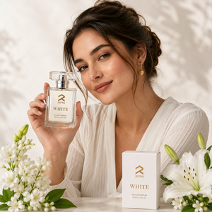 Zesteq White Premium Eau De Parfum 30 ml para Mujer con Fragancia Floral Blanca Inspirada en Jazmín, Lirio y Tuberosa para Uso Diario - Product Image 1