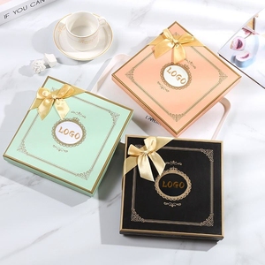 Scatola per Cioccolatini Personalizzata di Alta Qualità, Confezione Biodegradabile per Matrimoni e Sushi, con Stampa in Lamina e Nastri Accessori - Product Image 6