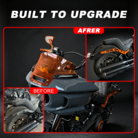 Support de garde-boue arrière en aluminium usiné CNC pour Harley Low Rider S ST 2018+