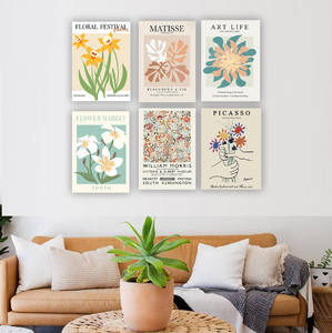 Impressions sur toile modernes <span class=keywords><strong>Matisse</strong></span> Picasso, grandes impressions sur toile abstraites, fleurs, art mural, affiche, impression sur toile - Product Image 1