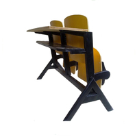 Chaise d'amphithéâtre mobile pour salle de classe universitaire
