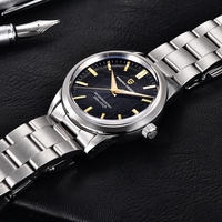 Montre à quartz pour homme PAGANI Design 1734, nouvelle, étanche 100 m, acier inoxydable, verre saphir, style business, tendance, effet vieilli