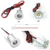 Lumière LED 1W Downlight Dimmable 12V Angle de faisceau 30 degrés