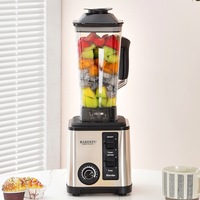 Mixeur Robot Culinaire Blender Professionnel SILVER CREST BARDEFU 6-en-1 ou 8-en-1, 3L 4L, 9500W, Haute Résistance, Machine à Jus