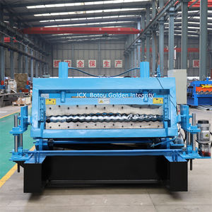 Verzinkte PPGI-Wellblech-Crimpmaschine für Traufen, Tanks, Spülen, Getreidespeicher - Product Image 4