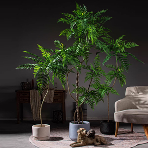 Planta Artificial de <span class=keywords><strong>Jacaranda</strong></span> con Maceta en Oferta, Palmera <span class=keywords><strong>Tropical</strong></span> Artificial para Decoración del Hogar y Hoteles - Product Image 5