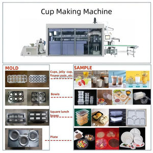 Mesin Thermoforming Otomatis untuk Gelas & Mangkuk Sekali Pakai PP/PS/PET/PVC dengan Perawatan Rendah Bersertifikat CE - Product Image 5