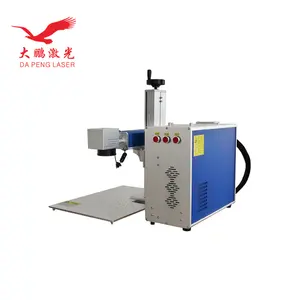 Desktop Small Fiber Laser Marking Engraving Machine JPT 20w 30w 50w Laser Engraver For Plastic Gold Silver Metal