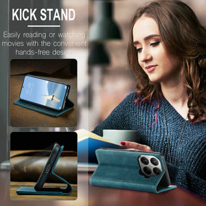 Étui de luxe CaseMe pour <span class=keywords><strong>Xiaomi</strong></span> 17T 17T Pro, étui de téléphone portable rétro avec porte-cartes pour accessoires <span class=keywords><strong>Xiaomi</strong></span> 17T - Product Image 5