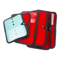 Kit de Suture et Débridement Cutané pour Étudiants en Médecine – Matériel PVC Durable, Sac de Rangement pour Équipement Chirurgical et de Laboratoire, Sac à Outils en Gros