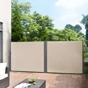 <span class=keywords><strong>Balcones</strong></span>, parabrisas <span class=keywords><strong>para</strong></span> exteriores, pantallas de jardín, patio trasero, toldo retráctil Doble - Product Image 6