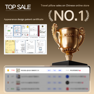 Портативная U-образная подушка с эффектом памяти - Product Image 5