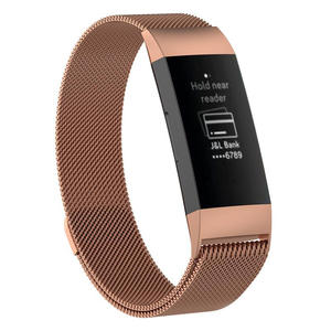 <span class=keywords><strong>Bracelet</strong></span> de montre en acier inoxydable de luxe, boucle milanaise, fermoir magnétique en métal, <span class=keywords><strong>bracelet</strong></span> de montre pour <span class=keywords><strong>Fitbit</strong></span> Milanese Loop - Product Image 5