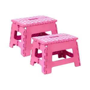 High quality load-bearing children plastic stool plastic portable foldable stools folding stool