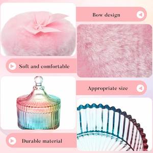Vente en gros de pots à bougies en verre vides de luxe personnalisés avec couvercles, pots à bougies électro-plaqués colorés pour l'emballage des bougies - Product Image 3