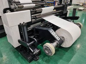 Giấy Cuộn Sheeter Máy Cho Cốc Giấy Fan Die Cắt Creasing Máy Giấy Container Máy Làm Với <span class=keywords><strong>Stacker</strong></span> Ở Trung Quốc - Product Image 3