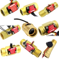 ZJ-B5 1-60L/min Grand Volume G 3/4\" Micro-hydro Turbine à Eau Générateur Capteur de Débit Liquide pour Distributeur d'Eau Machine à Café