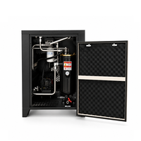 Compresor de Aire de Tornillo VSD de Imán Permanente de 7.5KW 10HP, 7.5Bar 1.2m³/min 42CFM, Compresor Industrial de Frecuencia Variable