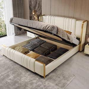 Home Bedroom Furniture Set Queen Bed Frame Double Single king Size Letto <strong>Camas</strong> Matrimonial Muebles <strong>De</strong> Dormitorio Up-holstered - Product Image 3