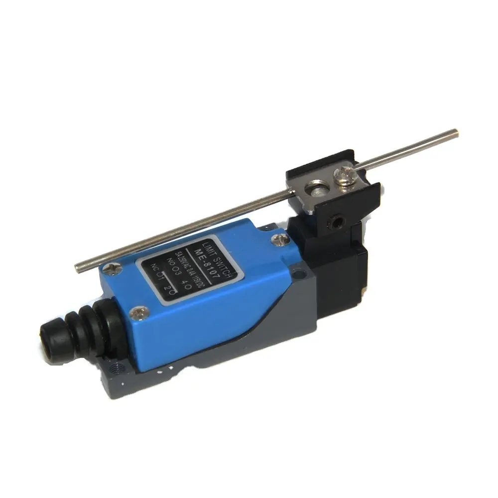 مفتاح كهربائي بجهد 5 أمبير و 250 فولت مفتاح كهربائي بطول 8107 لفة مفتاح صغير باللون الأزرق طراز ME-8107