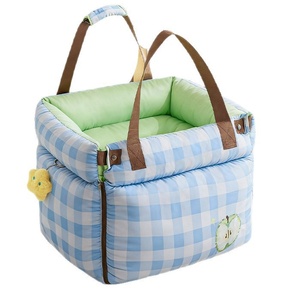 Coussin de siège auto imperméable deux-en-un pour animaux de compagnie, modèle A25409, pour chiens et chats, sécurité extérieure montée sur véhicule, toutes saisons - Product Image 1