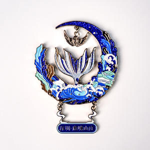 Vendita calda personalizzato 2D/3D in metallo magnete-smalto morbido cartone animato/Anime frigorifero Maanet per Souvenir turistico (USA/città) - Product Image 3