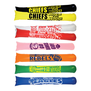 Custom <strong>Inflatable</strong> Thickened PE <strong>Cheering</strong> Bam Bam Thunder Clapper Sticks Colorful <strong>Hand</strong> Clap Noise Maker